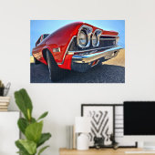 Chevrolet Chevelle SS 396 Poster (Thuiskantoor)