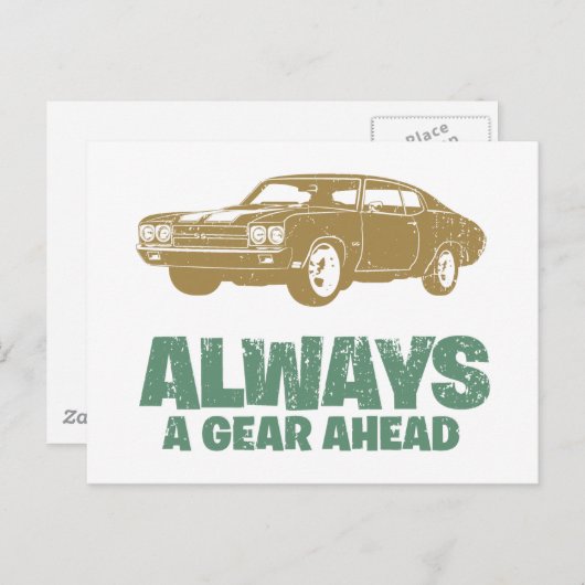 Chevrolet Chevelle SS 454 Briefkaart (Voorkant / Achterkant)