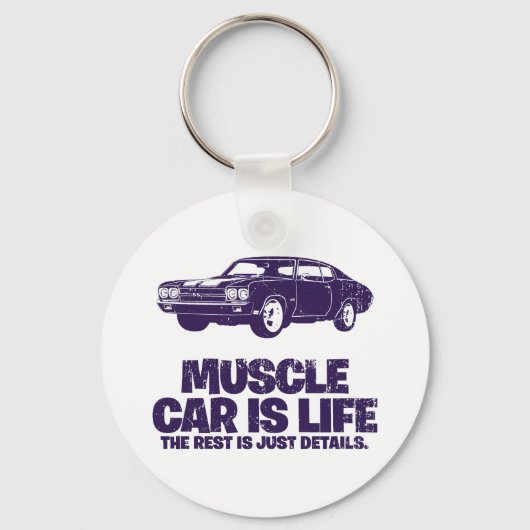 Chevrolet Chevelle SS 454 Sleutelhanger (Voorkant)