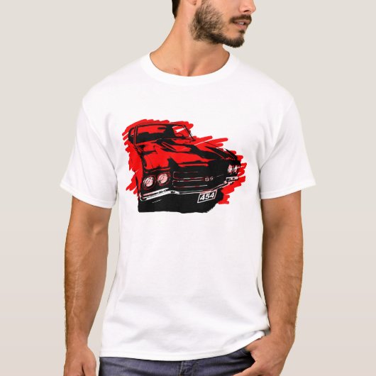 Chevrolet Chevelle SS Car Tshirt 1970 (Voorkant)