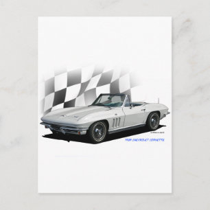 Chevrolet Corvette 1965 Briefkaart