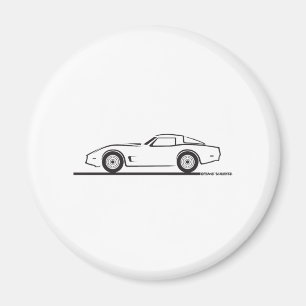 Chevrolet Corvette 1980-82 Magneet