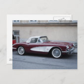 Chevrolet Corvette Briefkaart (Voorkant / Achterkant)