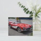 Chevrolet Corvette Briefkaart (Staand voorkant)