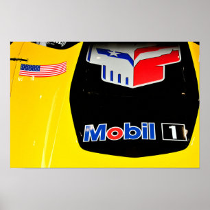 Chevrolet Corvette C7.R Voorkant Uitzicht Poster