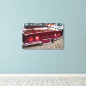 Chevrolet Corvette Canvas Afdruk (Insitu (Houten vloer))