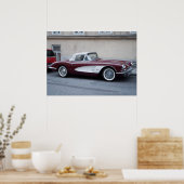 Chevrolet Corvette Poster (Keuken)