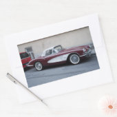 Chevrolet Corvette Rechthoekige Sticker (Envelop)