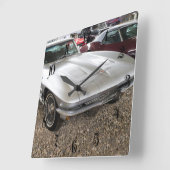 Chevrolet Corvette Vierkante Klok (Hoek)