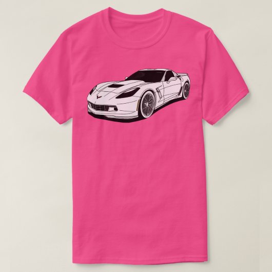 Chevrolet Corvette Z06 1 T-shirt (Design voorkant)