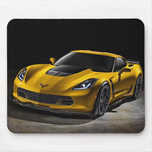 Chevrolet Corvette Z06 Mousepad Muismat (Voorkant)