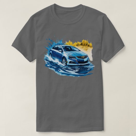 Chevrolet cruze 2010 t-shirt (Design voorkant)