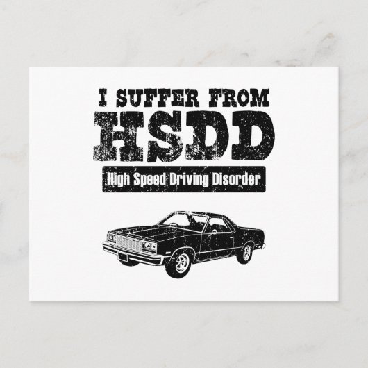 Chevrolet El Camino 1977 Briefkaart (Voorkant)