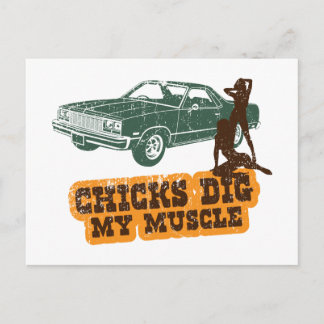 Chevrolet El Camino 1977 Briefkaart