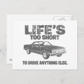 Chevrolet El Camino 1977 Briefkaart (Voorkant / Achterkant)