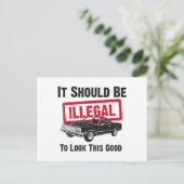 Chevrolet El Camino 1977 Briefkaart (Staand voorkant)