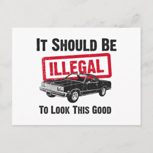 Chevrolet El Camino 1977 Briefkaart