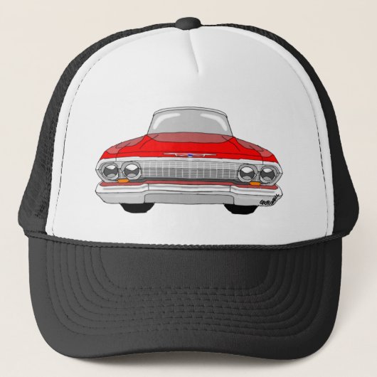 Chevrolet Impala 1963 Trucker Pet (Voorkant)