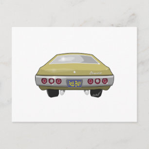 Chevrolet Impala 1968 Briefkaart