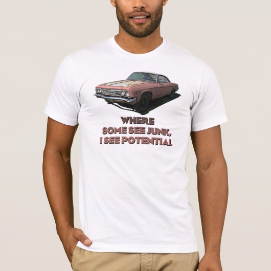 Chevrolet Impala t-shirt 1966 (Voorkant)