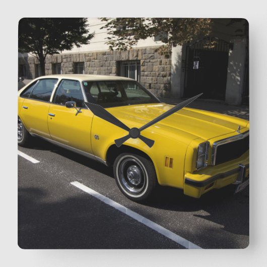 Chevrolet Malibu Classic Vierkante Klok (Voorkant)