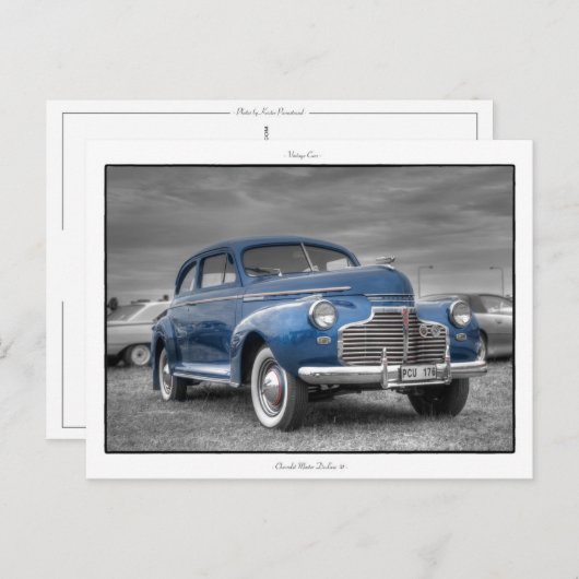 Chevrolet Master DeLuxe '41 Briefkaart (Voorkant / Achterkant)