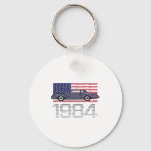 Chevrolet Monte Carlo Blauw 1984 Sleutelhanger