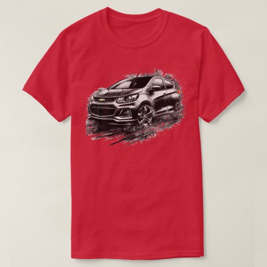 Chevrolet Spark 17 T-shirt (Design voorkant)