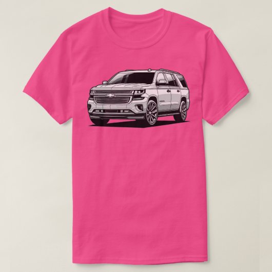 Chevrolet Suburban 7 T-shirt (Design voorkant)