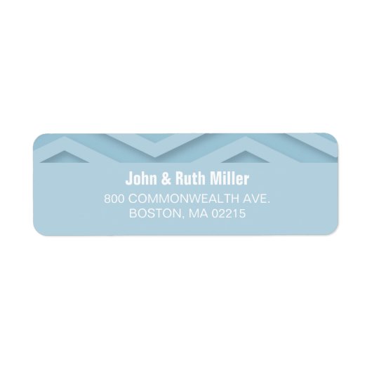 Chevron 1 Kies uw labels voor het adres van de Kle (Voorkant)