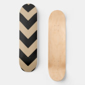 Chevron 1 Zand Skateboard (Voorkant)