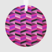 Chevron Abstrait/Herringbone | Purples et violets (dos)