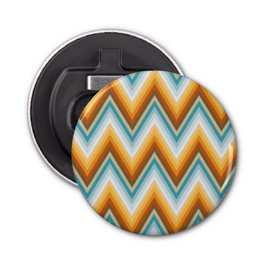 Chevron Background Pattern Button Flesopener (Voorkant)