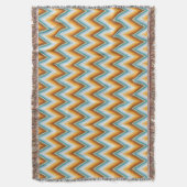 Chevron Background Pattern Deken (Voorkant Verticaal)