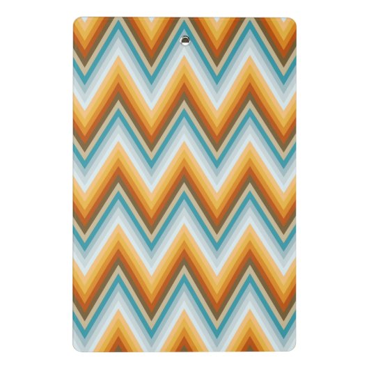 Chevron Background Pattern Mini Klembord (Achterkant)