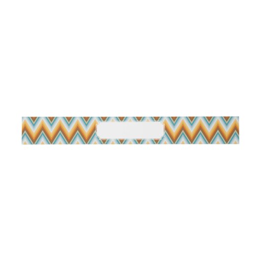 Chevron Background Pattern Uitnodigingen Wikkel (Vlak)