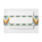 Chevron Background Pattern Uitnodigingen Wikkel (Voorkant Voorbeeld)