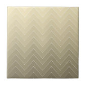 Chevron Backsplash Cappuccino Ombre Pattern Tegeltje (Voorkant)