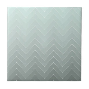 Chevron Backsplash Mint Ombre Patroon Keramische T Tegeltje