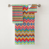 Chevron Bad Handdoek (Insitu)