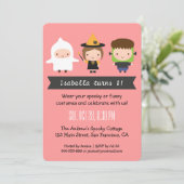 Chevron badine des invitations de fête (Debout devant)