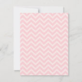 Chevron Ballerina Girl Baby Shower Invitations (Dos)