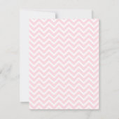Chevron Ballerina Girl Baby Shower Invitations (Dos)