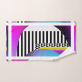 Chevron Bandes Triangles (Serviette à main)