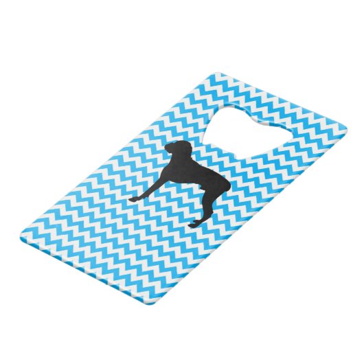 Chevron Bébé Bleu Avec Boxer Silhouette (Dos Angle)