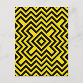 Chevron Bee Briefkaart