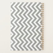 Chevron blanc gris (Dos)
