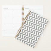 Chevron blanc gris (Devant avec enveloppe)