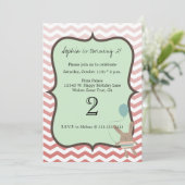 Chevron Bunny Kaart (Staand voorkant)