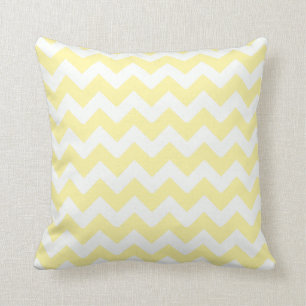 Chevron Buttercup Geel Kussen